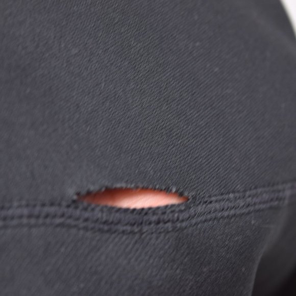 Nike Hoodie Women Large Spellout Thumb Holes Therma Fit Pocket Pullover Sporty - Picture 8 of 10